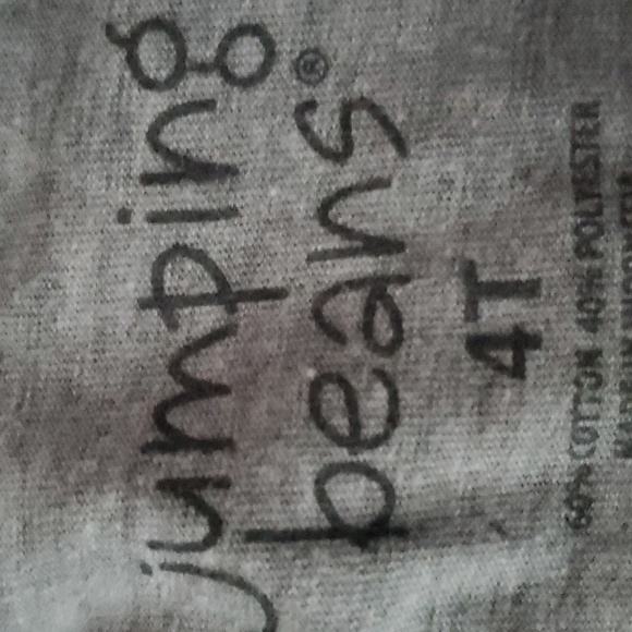 Toddler gray short sleeve shirt - Picture 2 of 2